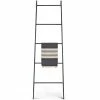 MOES INDUSTRIAL IRON LEANING LADDER RACK