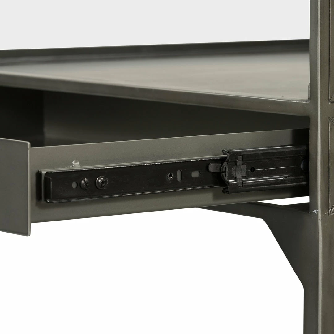 Buy ๐งจ FOUR HANDS INDUSTRIAL SHADOW BOX END TABLE: GUNMETAL Furniture โ 8 FOUR HANDS INDUSTRIAL SHADOW BOX END TABLE: GUNMETAL Furniture