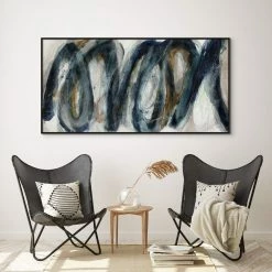 L ART "INFINITY MOVEMENT" CANVAS ART Wall Art