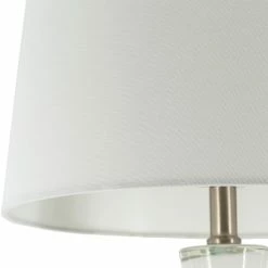 SURYA INK DIPPED WHITE GLASS LAMP Lighting