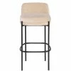 NUEVO Furniture INSKA BAR STOOL: ALMOND