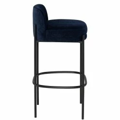 NUEVO INSKA BAR STOOL: TWILIGHT BLUE