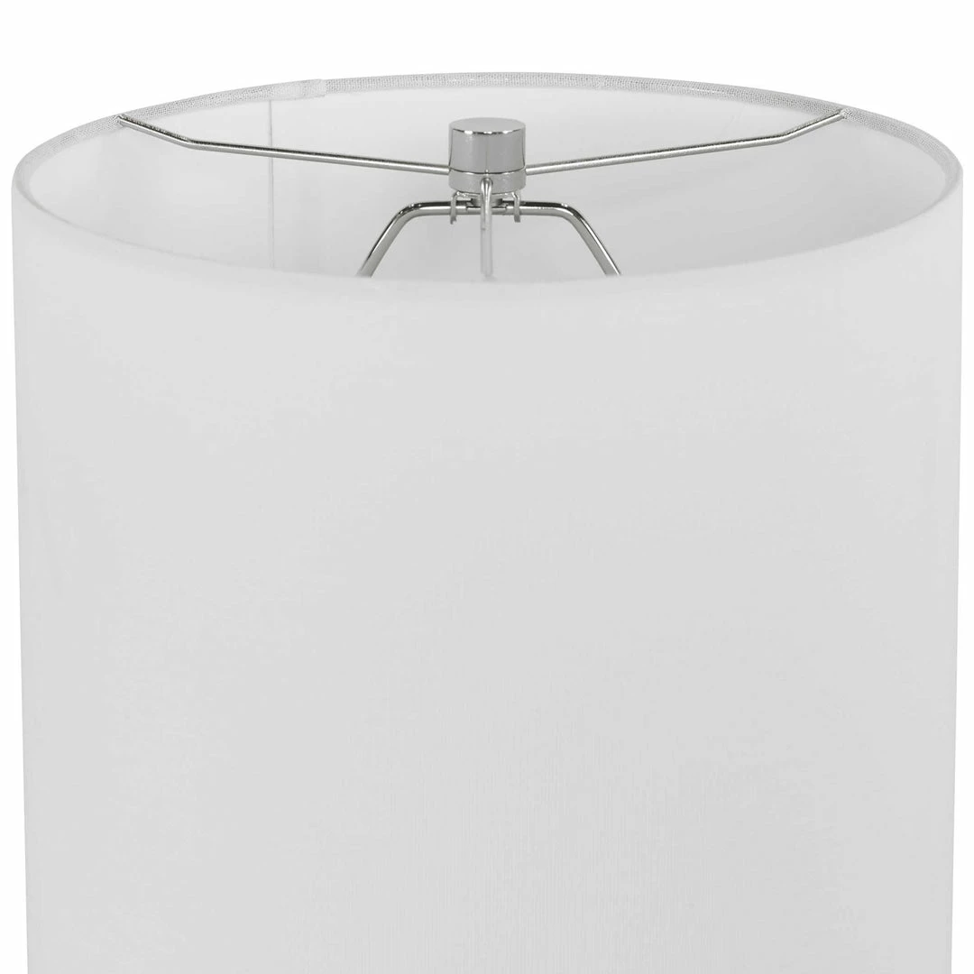 Discount ๐ UTTERMOST INVERSE BLACK + WHITE MARBLE TABLE LAMP ๐ 4 UTTERMOST INVERSE BLACK + WHITE MARBLE TABLE LAMP