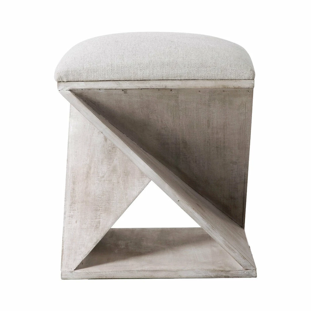 Top 10 π UTTERMOST ISLA WHITE WASH ACCENT STOOL Furniture π― 1 UTTERMOST ISLA WHITE WASH ACCENT STOOL Furniture