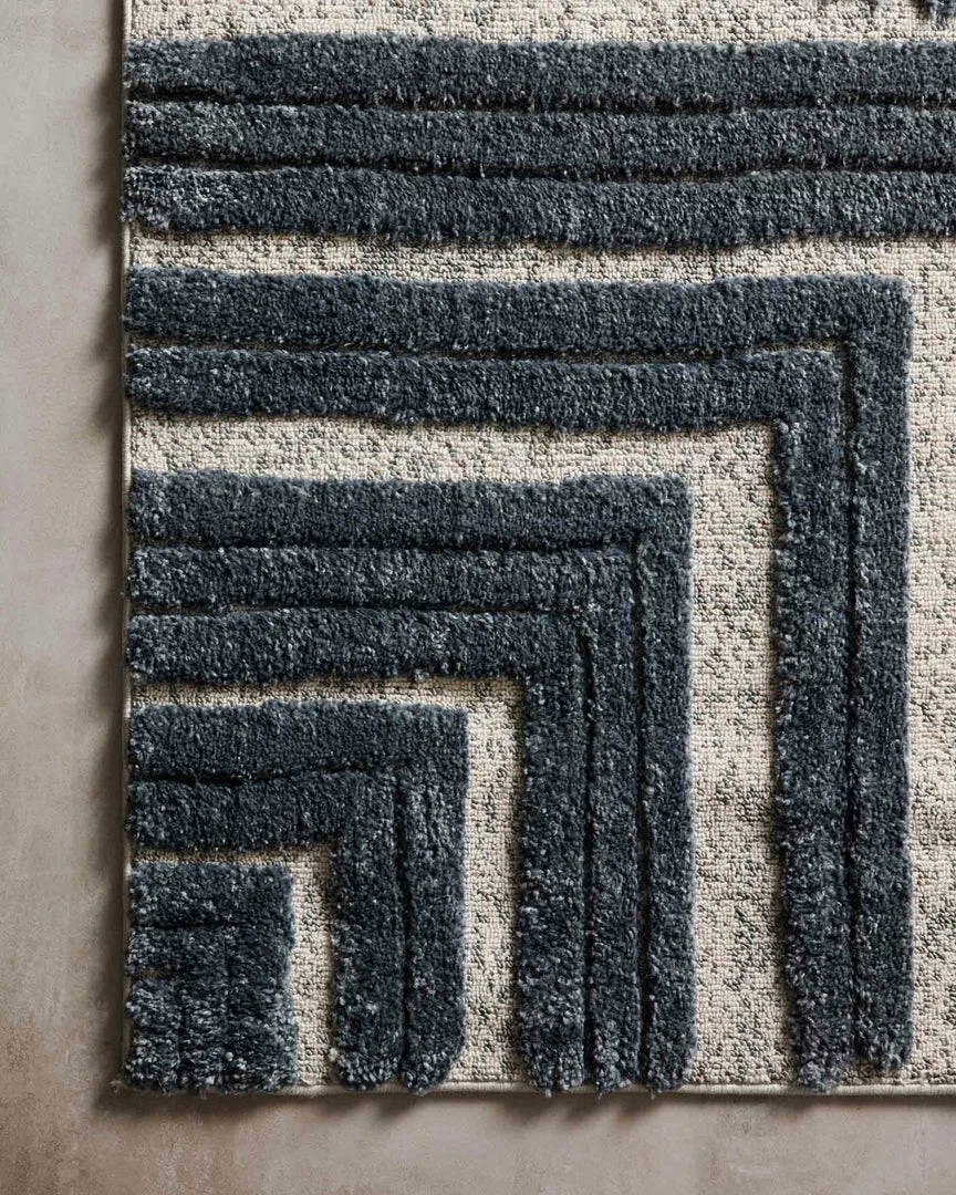 Discount ๐งจ LOLOI ISOM RUG: INK BLUE, WHITE, SLATE ๐ 3 LOLOI ISOM RUG: INK BLUE, WHITE, SLATE