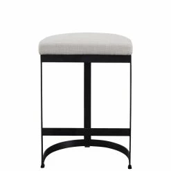 Discount ๐ UTTERMOST Furniture IVANNA MATTE BLACK COUNTER STOOL ๐ 7 UTTERMOST Furniture IVANNA MATTE BLACK COUNTER STOOL