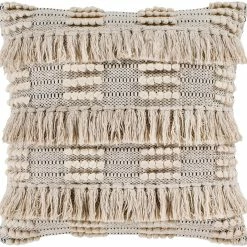 SURYA JAFARI FRINGE PILLOW Pillows + Decor