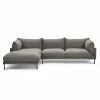MOES Furniture JAMES SECTIONAL: CHARCOAL