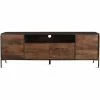 MOES JAMISON SMOKED WOOD + WALNUT MEDIA CONSOLE