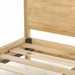 FOUR HANDS JANUS DRY-WASHED POPLAR PLATFORM BED