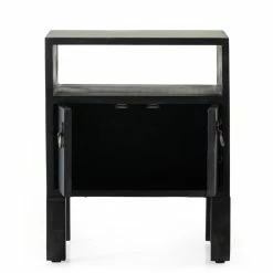 Best deal π€© FOUR HANDS JANUS END TABLE: BLACK Furniture π 12 FOUR HANDS JANUS END TABLE: BLACK Furniture