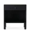 FOUR HANDS JANUS NIGHTSTAND: BLACK