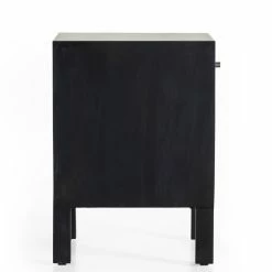 FOUR HANDS JANUS NIGHTSTAND: BLACK