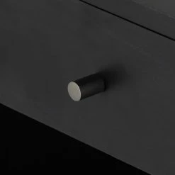 FOUR HANDS JANUS NIGHTSTAND: BLACK