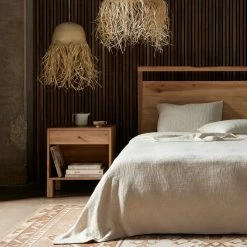 FOUR HANDS JANUS NIGHTSTAND: NATURAL Furniture