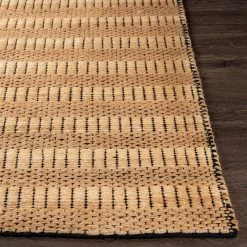 Flash Sale 🎁 SURYA JASMINE 02 WOVEN JUTE RUG: CAMEL 👏 9 SURYA JASMINE 02 WOVEN JUTE RUG: CAMEL