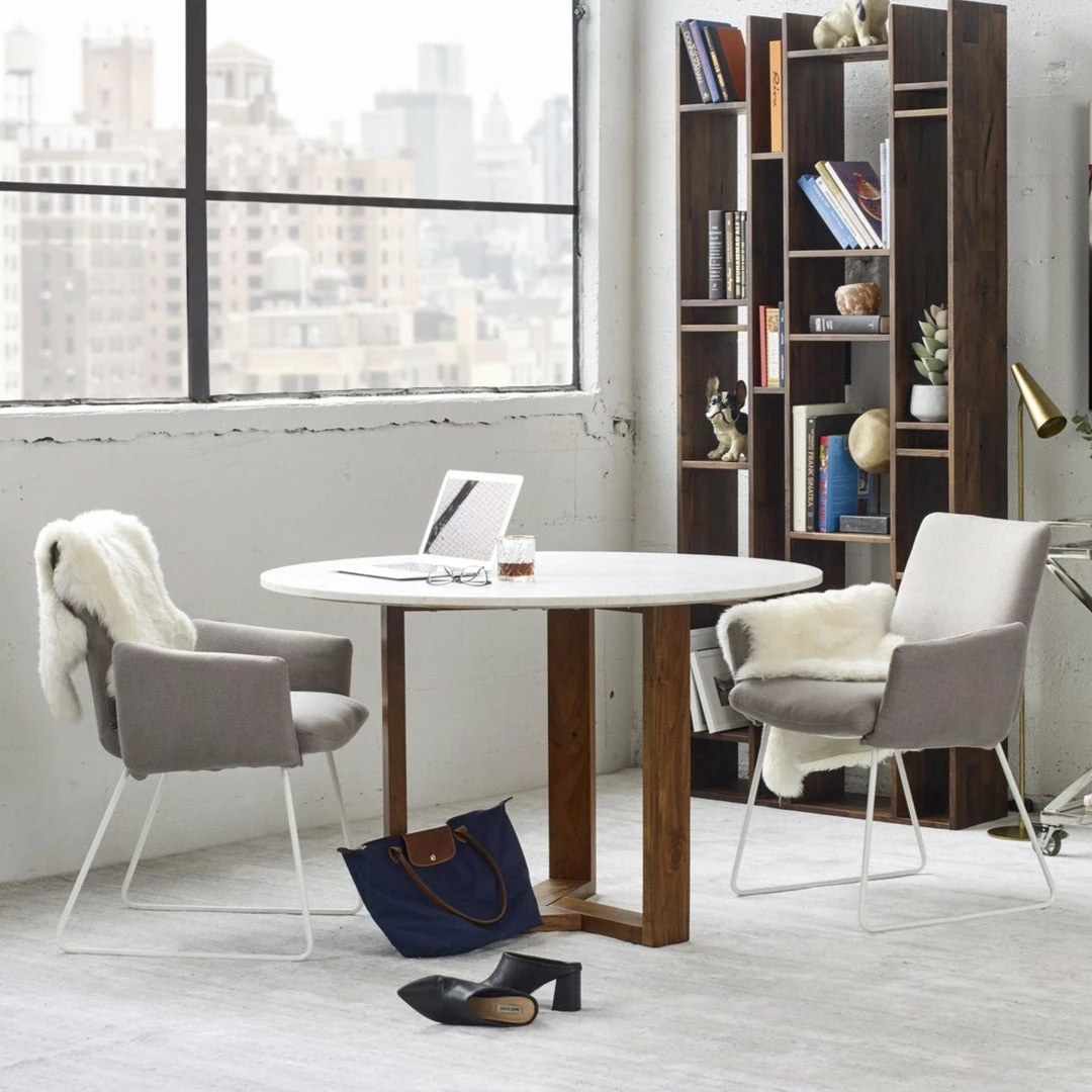 Best Pirce π MOES JINXX 48"ROUND MARBLE TOP DINING TABLE Kitchen + Dining π₯° 2 MOES JINXX 48"ROUND MARBLE TOP DINING TABLE Kitchen + Dining