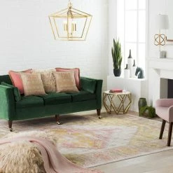 SURYA Pillows + Decor EMBROIDERED INDIRA PILLOW