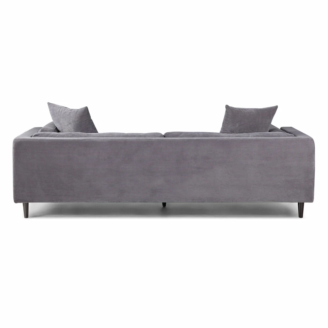 Wholesale 🔔 MOES Furniture JOEY GREY CORDUROY SOFA 🎉 3 MOES Furniture JOEY GREY CORDUROY SOFA