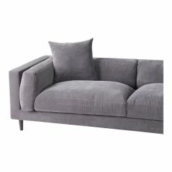Wholesale 🔔 MOES Furniture JOEY GREY CORDUROY SOFA 🎉 9 MOES Furniture JOEY GREY CORDUROY SOFA