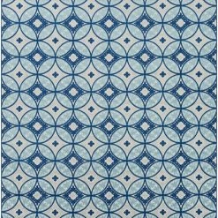 SURYA JOIE OUTDOOR RUG: AQUA, BLUE