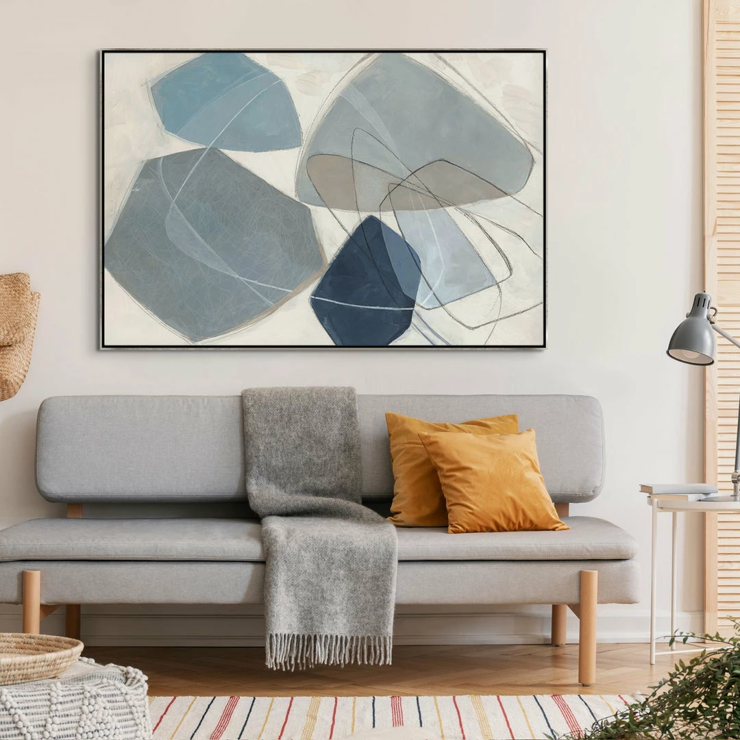 Cheapest 🤩 L ART "JOY FILLED SHAPES I" CANVAS ART ✨ 3 L ART "JOY FILLED SHAPES I" CANVAS ART