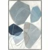 L ART "JOY FILLED SHAPES I" CANVAS ART