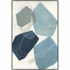 L ART "JOY FILLED SHAPES II" CANVAS ART