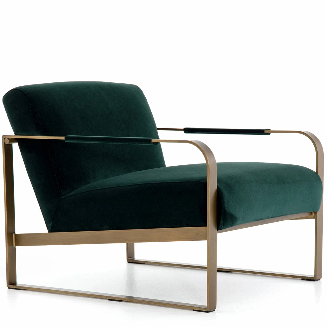 Cheap 😉 FOUR HANDS JULES SAPPHIRE MARINE VELVET ARM CHAIR Furniture 🔔 4 FOUR HANDS JULES SAPPHIRE MARINE VELVET ARM CHAIR Furniture