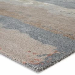 JAIPUR JUNA WOOL + VISCOSE RUG: TAUPE, QUARRY