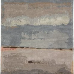 JAIPUR JUNA WOOL + VISCOSE RUG: TAUPE, QUARRY