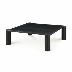 Discount π MOES Furniture JUNI BLACK OAK POST COFFEE TABLE π 13 MOES Furniture JUNI BLACK OAK POST COFFEE TABLE