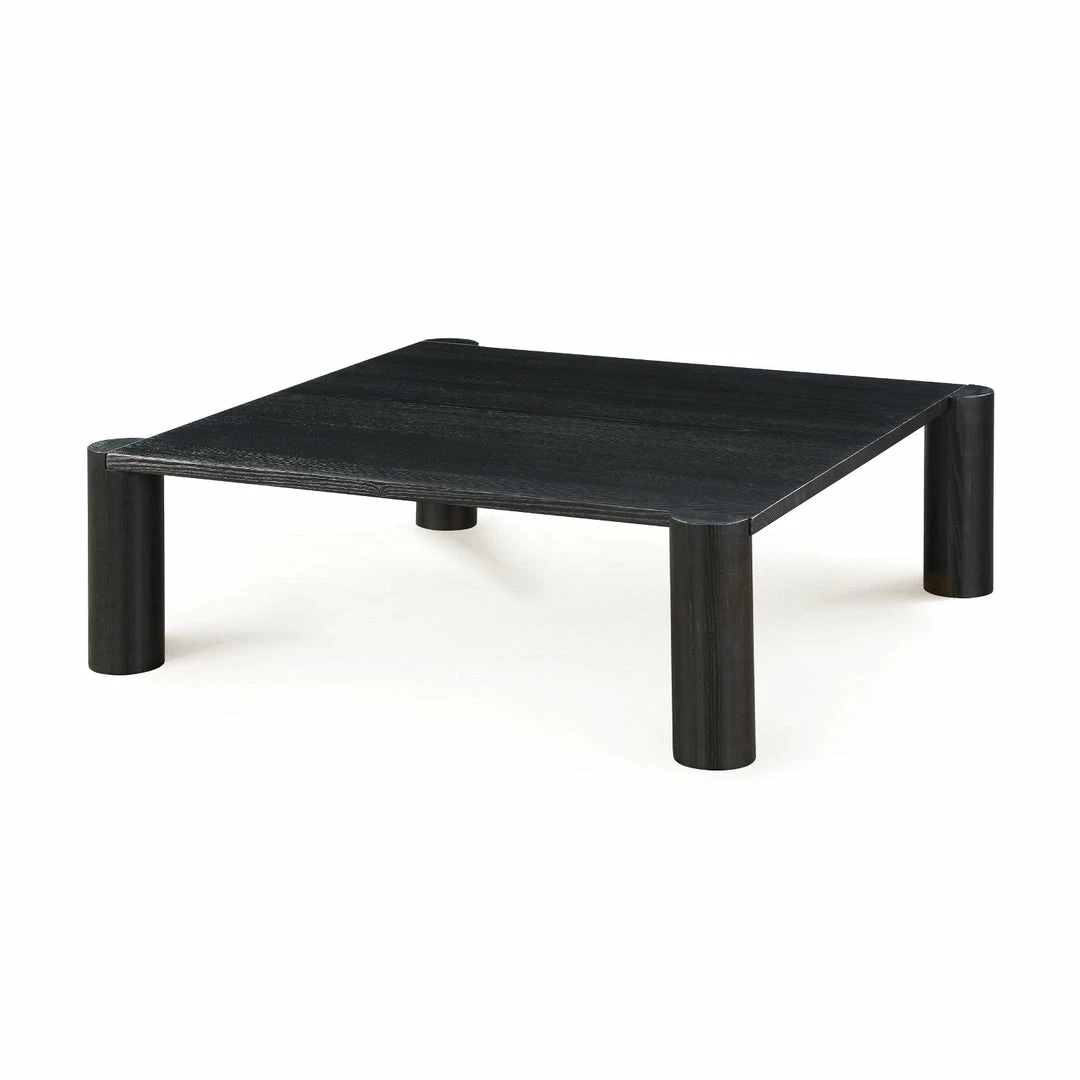 Discount π MOES Furniture JUNI BLACK OAK POST COFFEE TABLE π 3 MOES Furniture JUNI BLACK OAK POST COFFEE TABLE