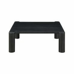 Discount π MOES Furniture JUNI BLACK OAK POST COFFEE TABLE π 14 MOES Furniture JUNI BLACK OAK POST COFFEE TABLE
