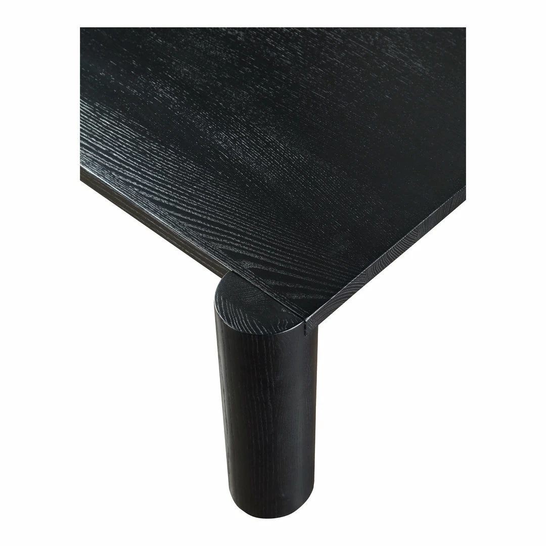 Discount π MOES Furniture JUNI BLACK OAK POST COFFEE TABLE π 11 MOES Furniture JUNI BLACK OAK POST COFFEE TABLE
