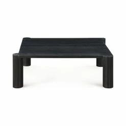 MOES Furniture JUNI BLACK OAK POST COFFEE TABLE