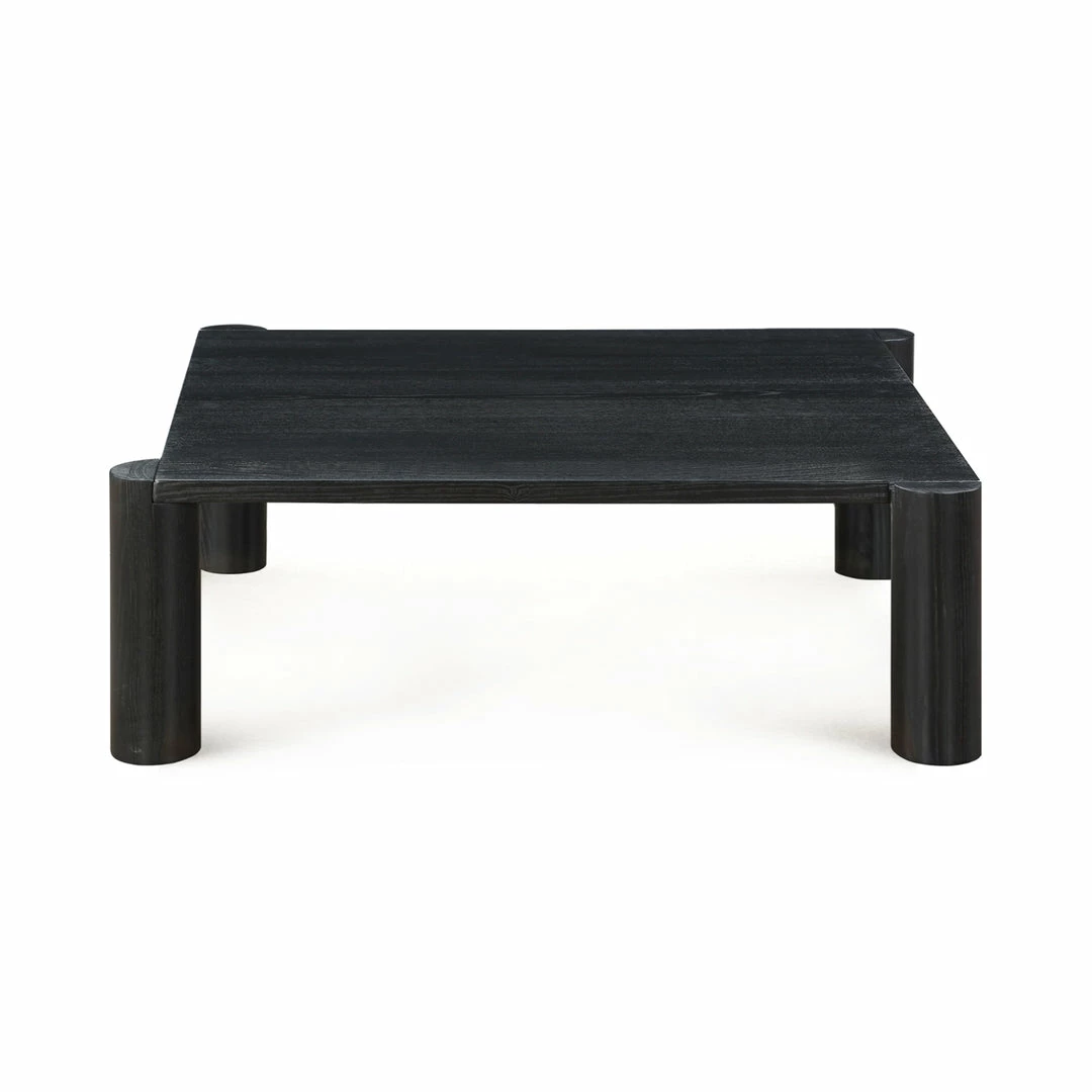 Discount π MOES Furniture JUNI BLACK OAK POST COFFEE TABLE π 1 MOES Furniture JUNI BLACK OAK POST COFFEE TABLE