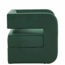 VIG JUNIPER BOXY GREEN VELVET ACCENT CHAIR Furniture