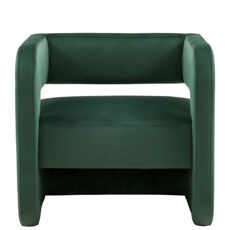 Best reviews of ✔️ VIG JUNIPER BOXY GREEN VELVET ACCENT CHAIR Furniture ✨ 4 VIG JUNIPER BOXY GREEN VELVET ACCENT CHAIR Furniture