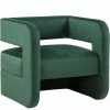 VIG JUNIPER BOXY GREEN VELVET ACCENT CHAIR Furniture