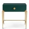 TOV JUNIPER GREEN LACQUER NIGHTSTAND Furniture