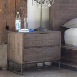 MOES KAI 2 DRAWER NIGHT STAND Bedroom