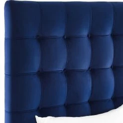 Coupon π₯ TOV KEANE NAVY VELVET BED Bedroom π 7 TOV KEANE NAVY VELVET BED Bedroom
