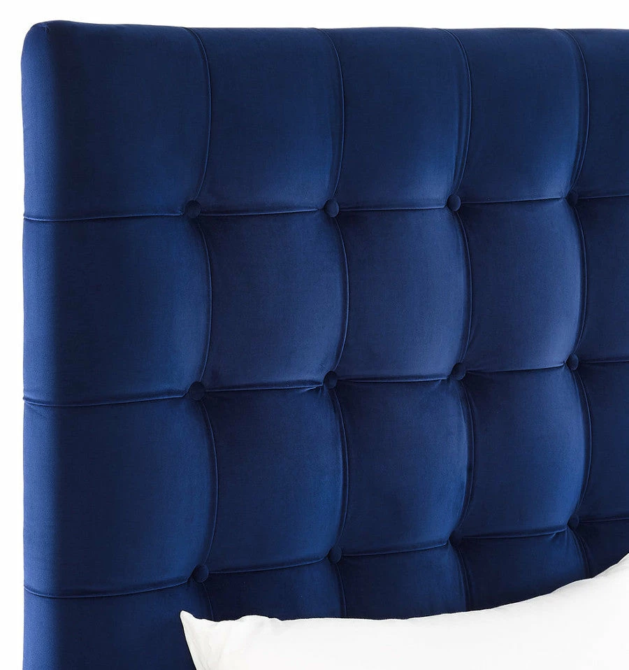 Coupon π₯ TOV KEANE NAVY VELVET BED Bedroom π 3 TOV KEANE NAVY VELVET BED Bedroom