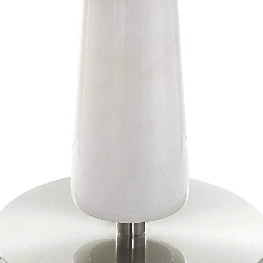 Cheap ⭐ UTTERMOST KENDALL WHITE MARBLE TABLE LAMP ✔️ 4 UTTERMOST KENDALL WHITE MARBLE TABLE LAMP