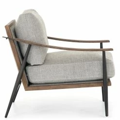 FOUR HANDS Furniture KENNEDY ARM CHAIR: GREY TWILL