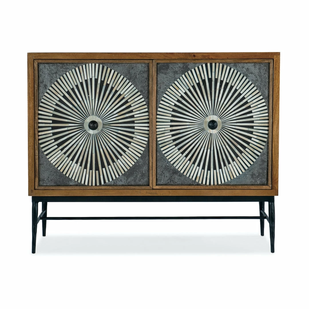 Outlet π HOOKER KENTE BONE INLAY TWO-DOOR CHEST π₯° 1 HOOKER KENTE BONE INLAY TWO-DOOR CHEST