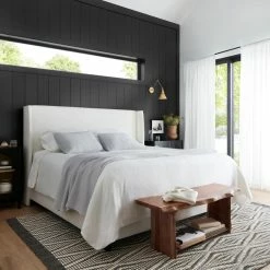 LOLOI KENZIE HAND-WOVEN WOOL+POLY BLEND FLAT RUG