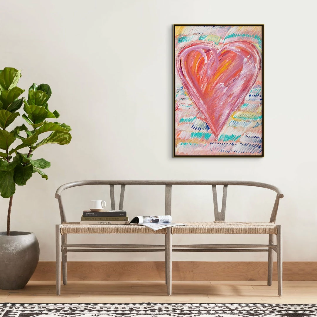 Best Sale ๐ L ART "KIND HEART" CANVAS ART ๐งจ 2 L ART "KIND HEART" CANVAS ART