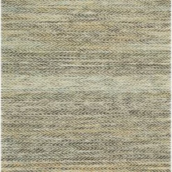 SURYA KIZZY WOVEN WOOL RUG: GREEN